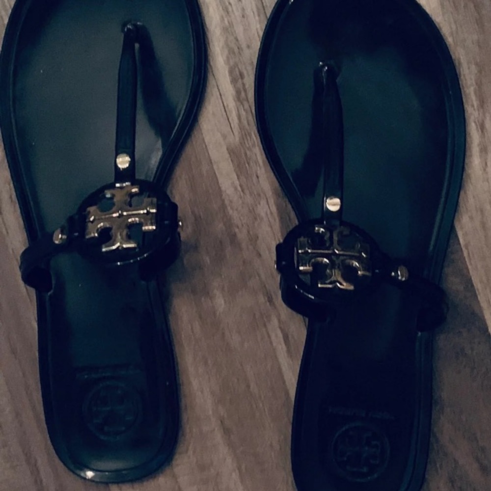 Tory Burch Black Miller sandal size 7